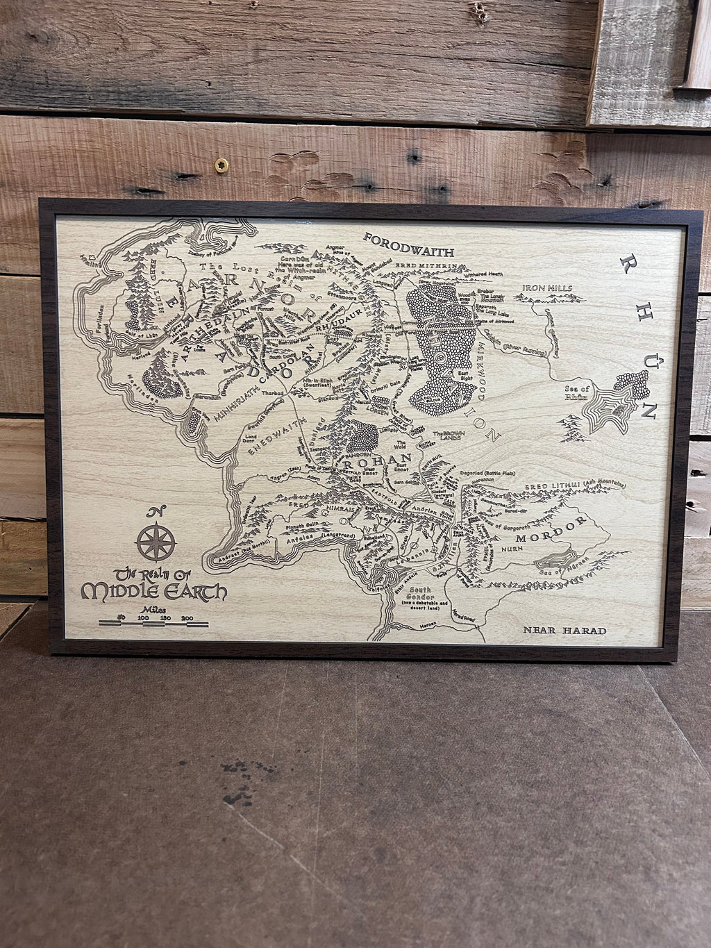 Lord of the Rings Map | Middle Earth