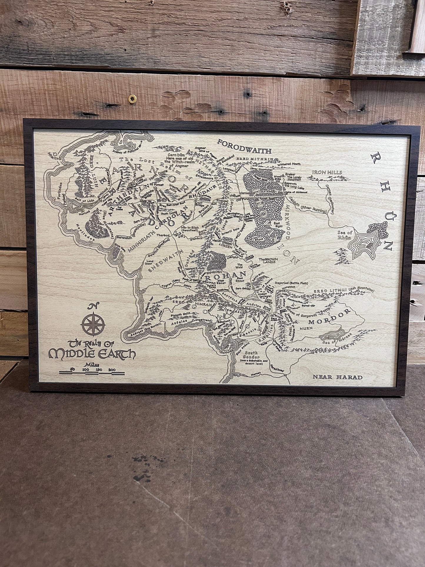 Lord of the Rings Map | Middle Earth
