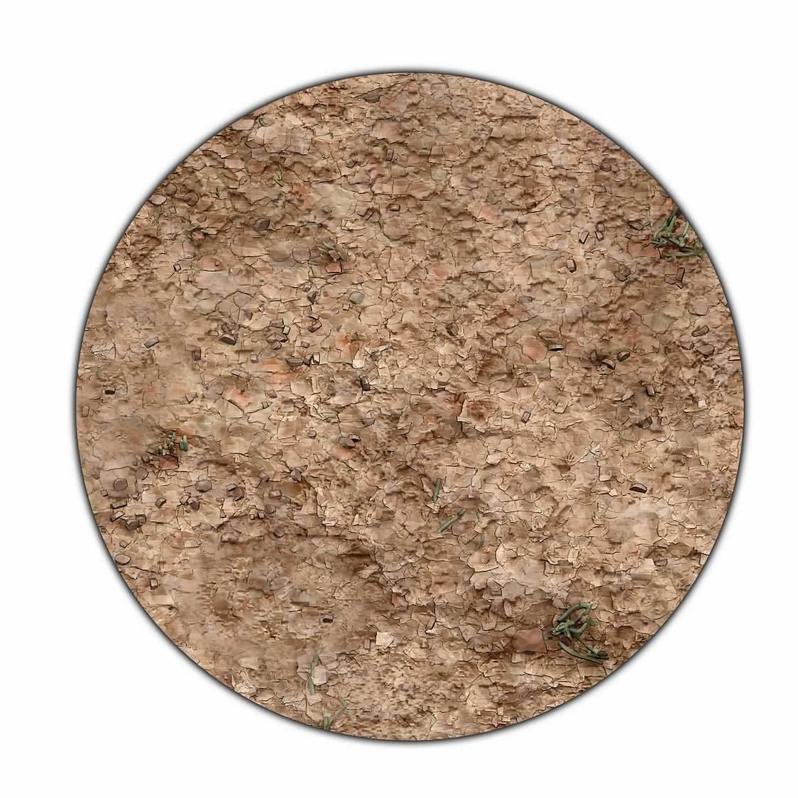 Monster Scenery: 6x4 Game Mat - Broken Grassland/Desert Scrubland - 