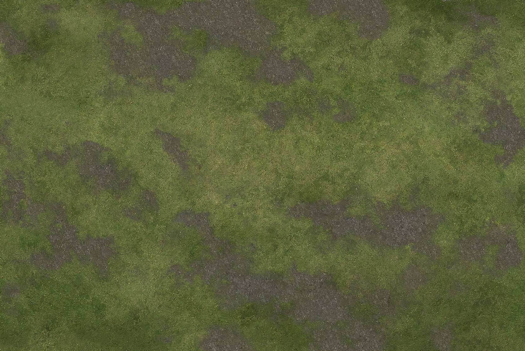 Monster Scenery: 6x4 Game Mat - Broken Grassland/Desert Scrubland - 
