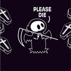 Please Die Crew Socks