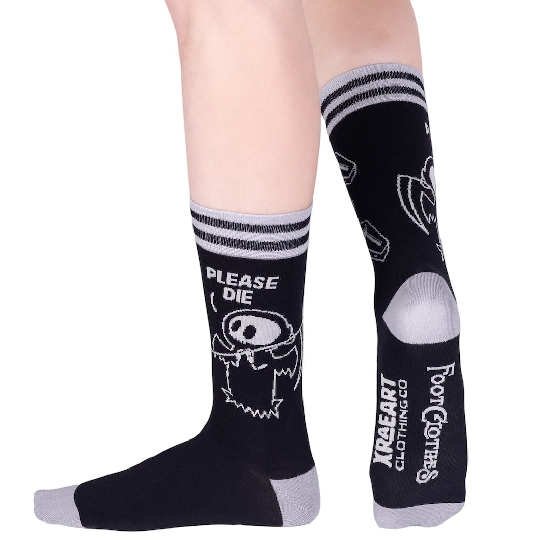 Please Die Crew Socks