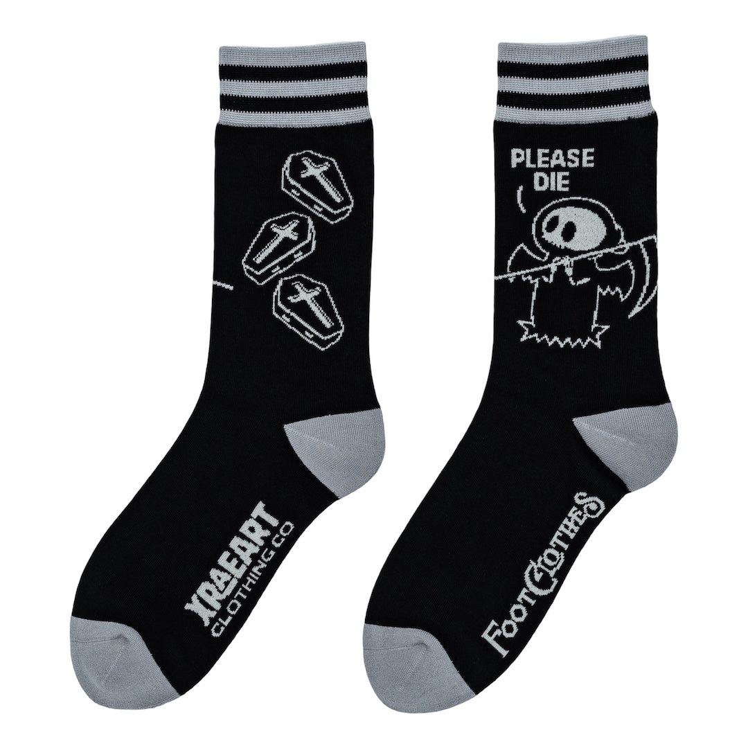 Please Die Crew Socks