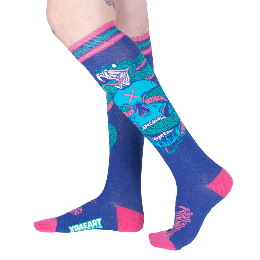 XRAEART Knee High Sock Pack | 2 Designs