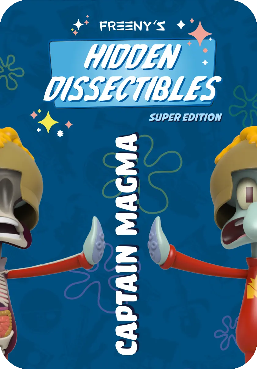 Freeny's Hidden Dissectibles SpongeBob SquarePants Series 04 Super Edition Blind Box - Mighty Jaxx