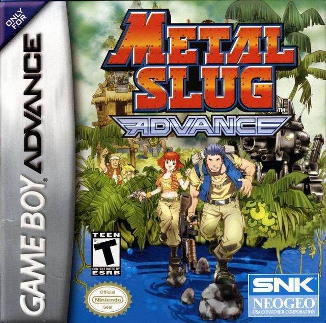 Metal Slug Advance (Gameboy Advance) - Game Manual Only