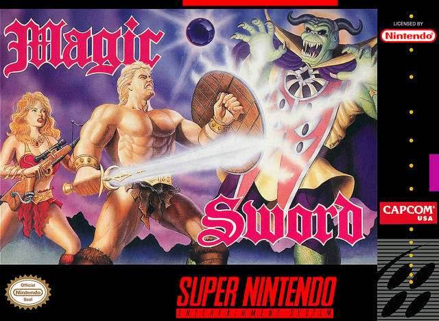 Magic Sword (Super Nintendo) - Game Manual Only