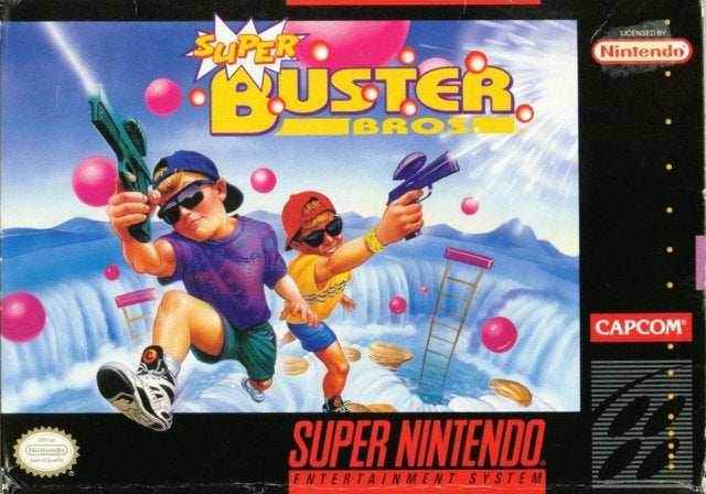 Super Buster Bros. (Super Nintendo) - Game Manual Only