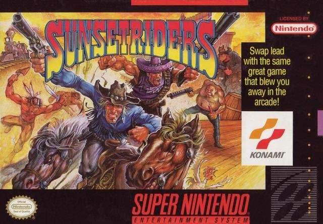 Sunset Riders (Super Nintendo) - Game Only