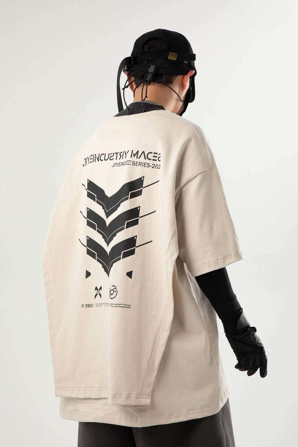 HiT43 Mercury Core Tee - Beige / S