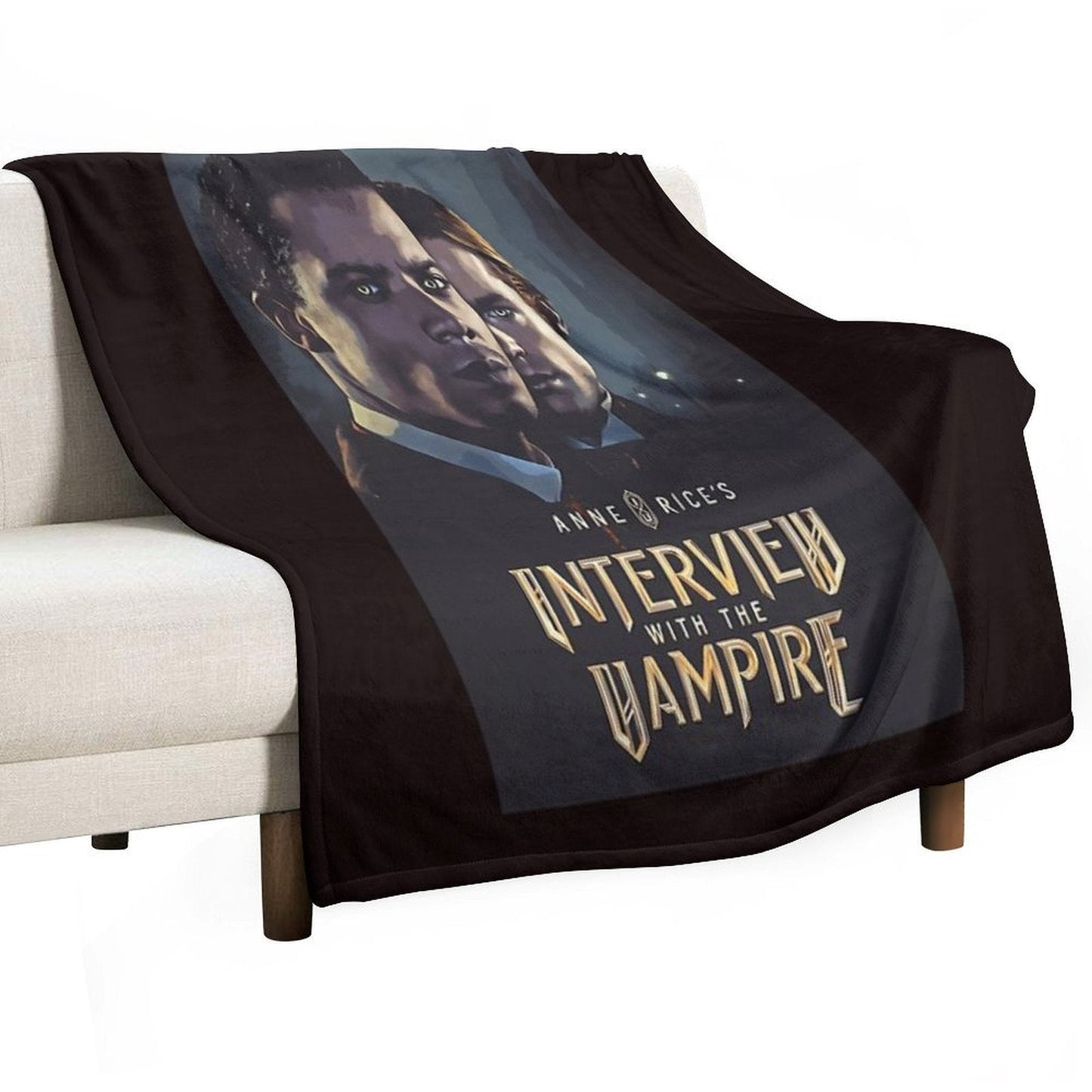 Interview With The Vampire Throw Blanket
