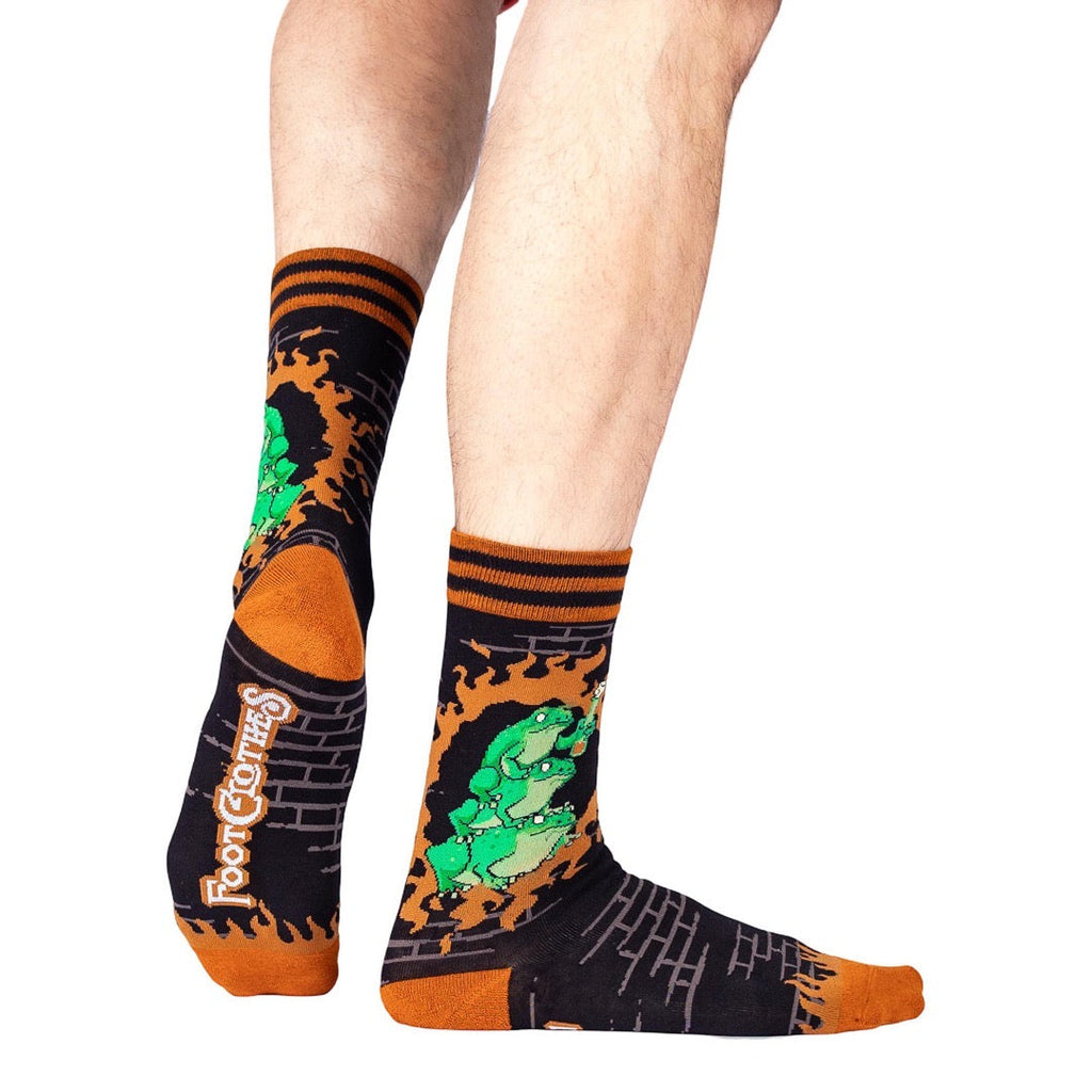 Frogs Against Fascism Crew Socks