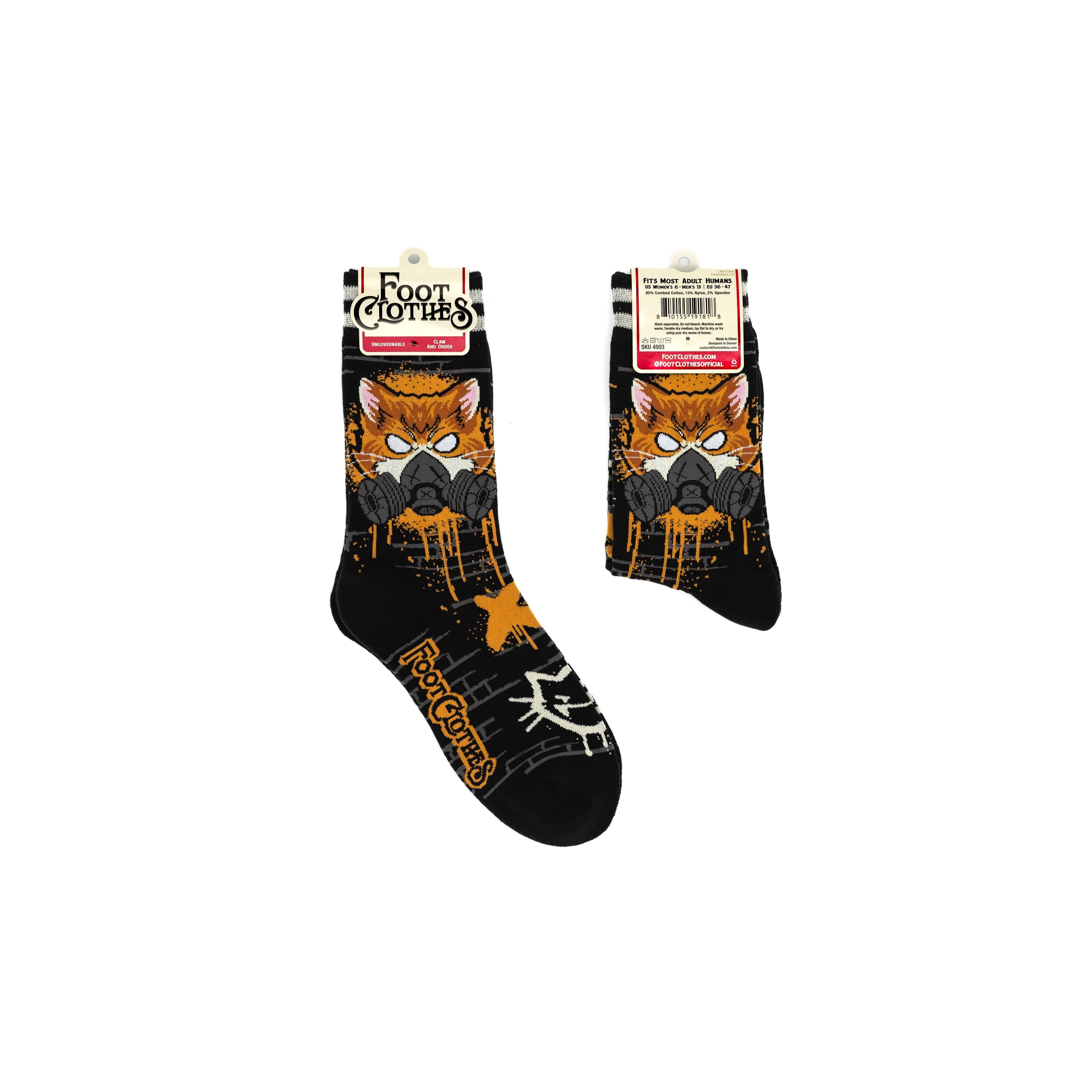 Claw and Disorder Crew Socks