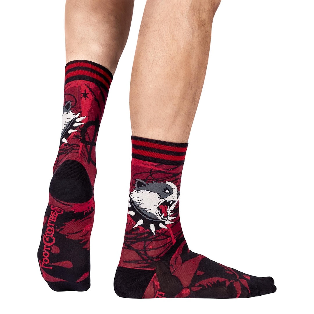 Anarchy Badger Crew Socks