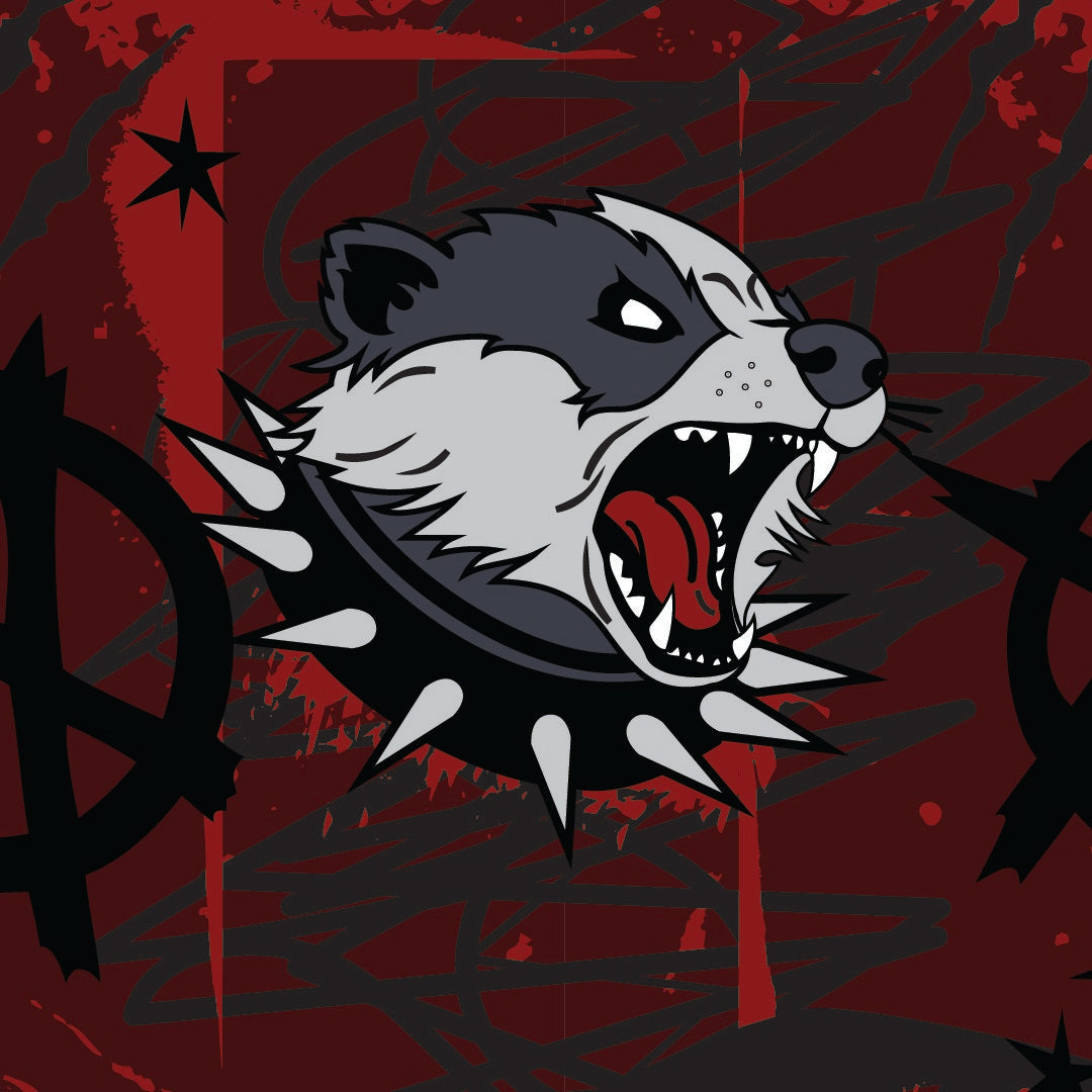 Anarchy Badger Crew Socks