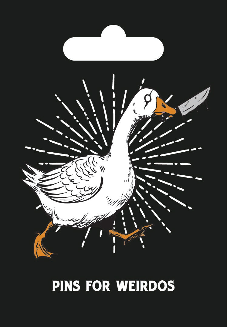 Not-So-Silly Goose Hard Enamel Pin