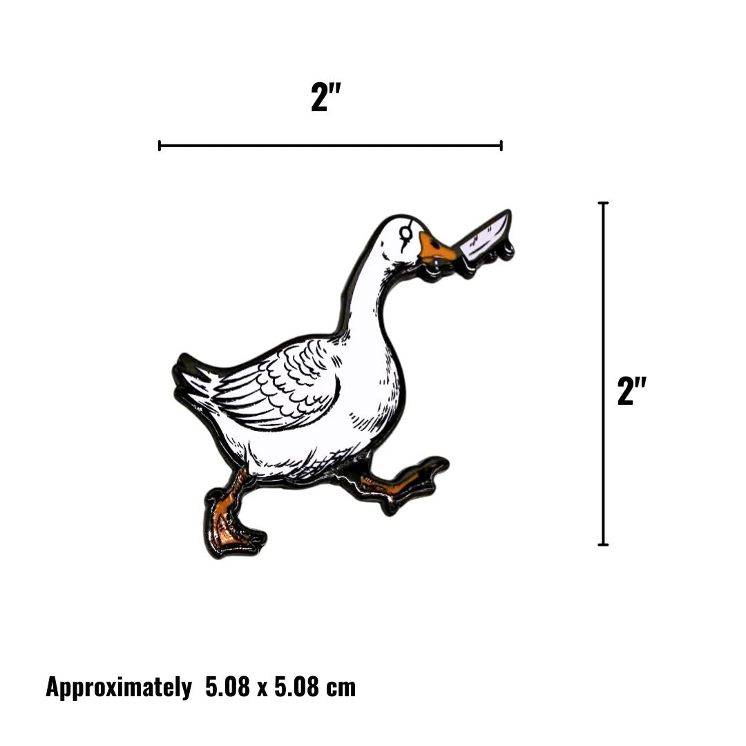 Not-So-Silly Goose Hard Enamel Pin