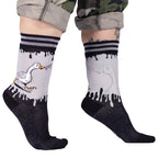 Not-So-Silly Goose Crew Socks