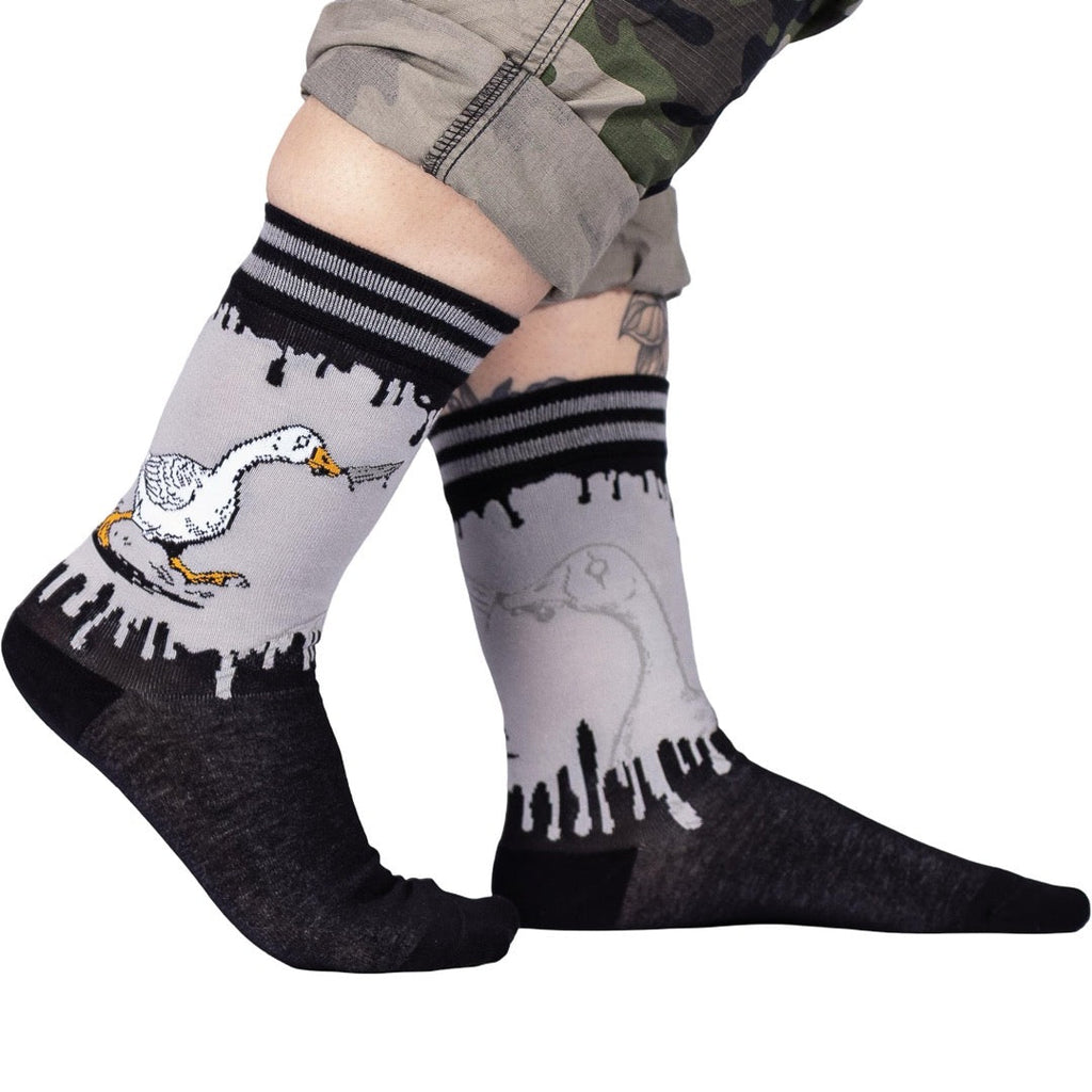 Not-So-Silly Goose Crew Socks