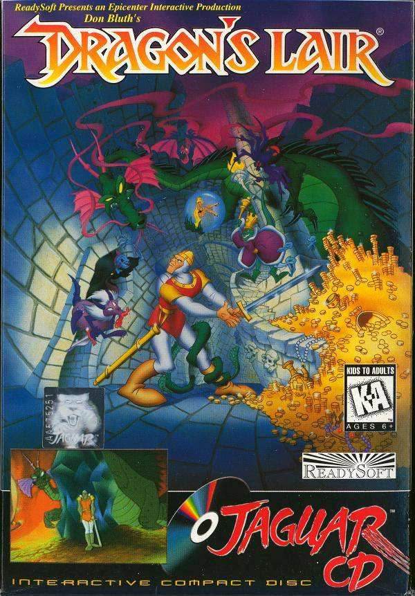 Dragon's Lair (CD) (Atari Jaguar) - Game Manual Only