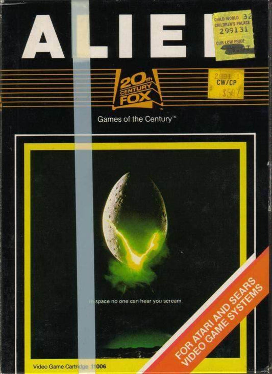 Alien (Atari 2600) - Game Manual Only