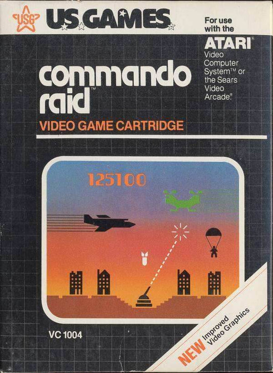 Commando Raid (Atari 2600) - Game Manual Only