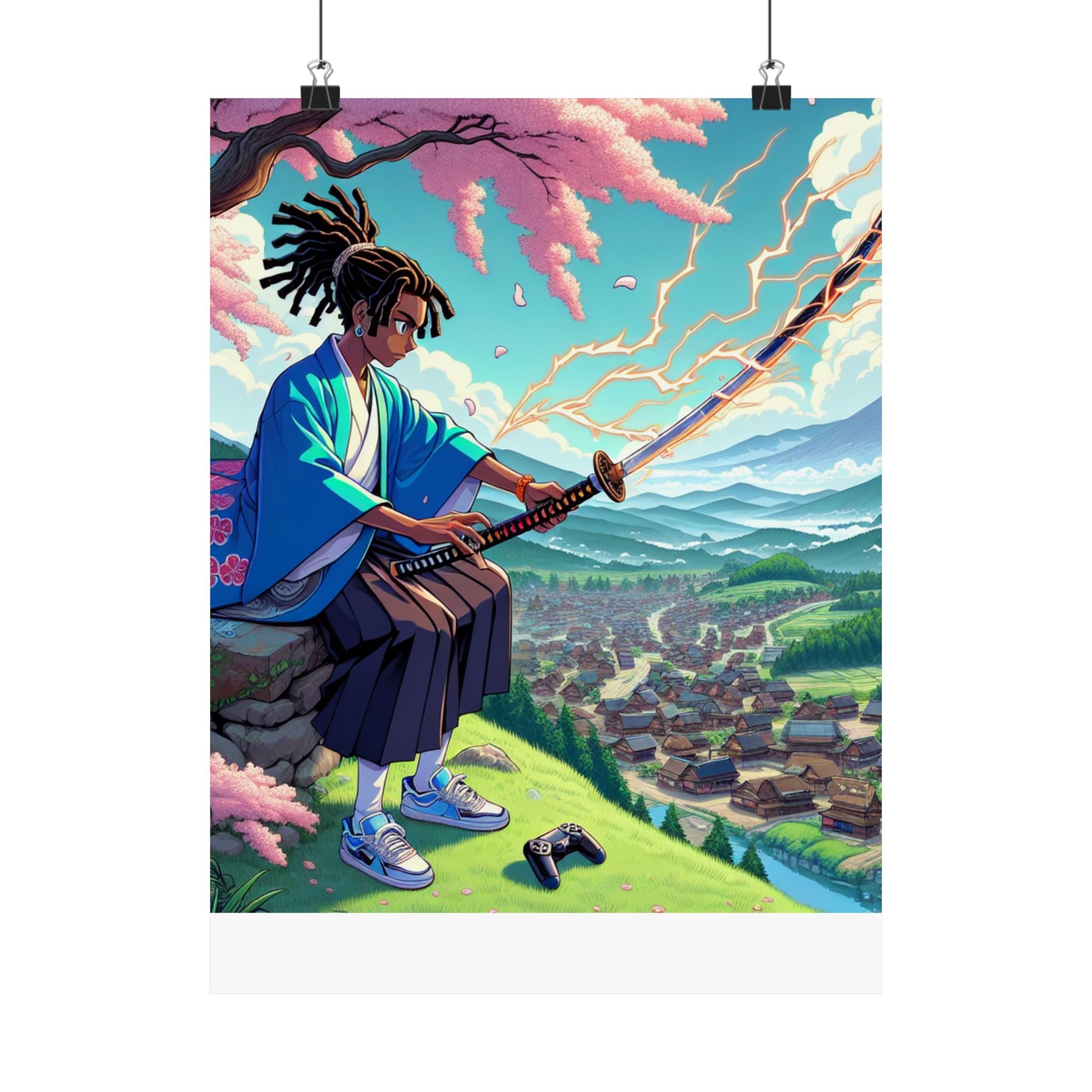 The electric hill  Posters