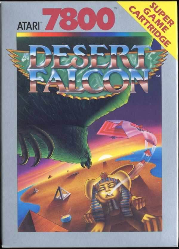 Desert Falcon (Atari 7800) - Game Manual Only