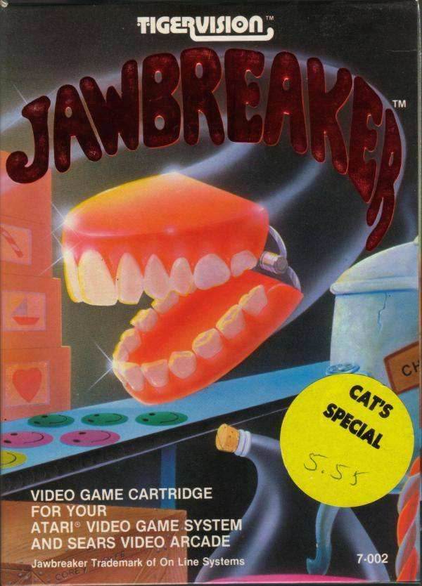 Jawbreaker (Atari 2600) - Game Manual Only