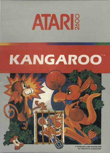 Kangaroo (Atari 2600) - Game Manual Only