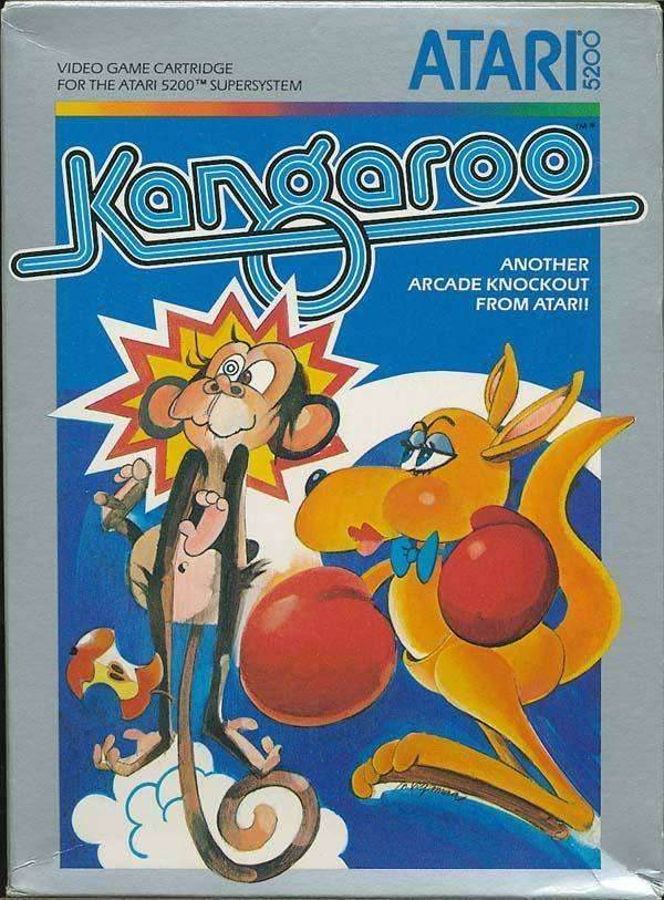 Kangaroo (Atari 5200) - Game Manual Only