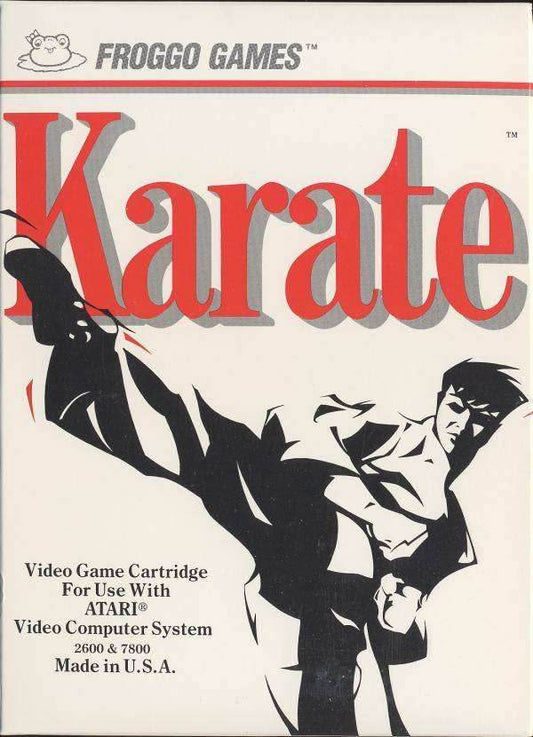 Karate (Atari 2600) - Game Manual Only