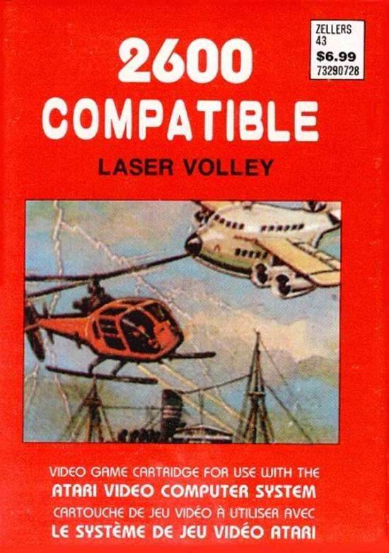 Laser Volley (Atari 2600) - Game Manual Only