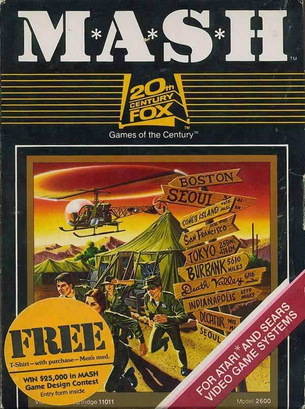 M*A*S*H (Atari 2600) - Game Manual Only
