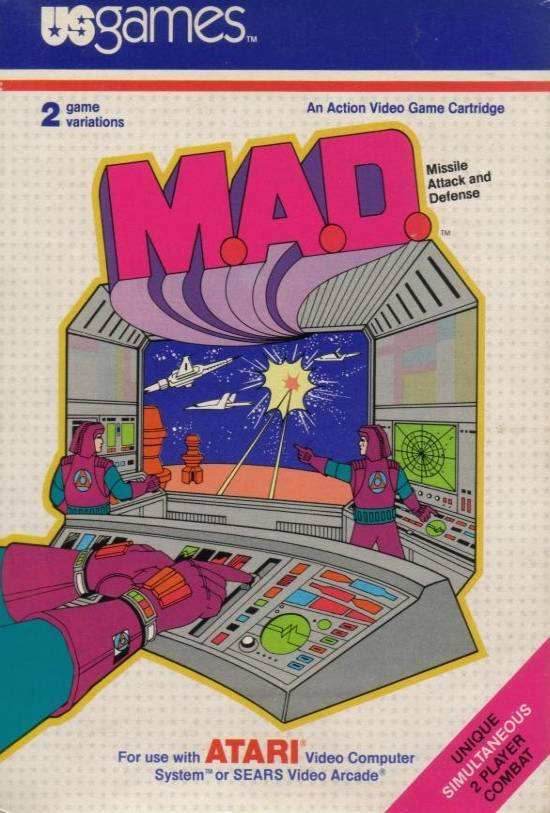 M.A.D. (Atari 2600) - Game Manual Only