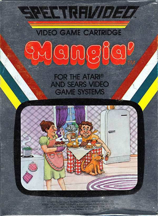 Mangia' (Atari 2600) - Game Manual Only