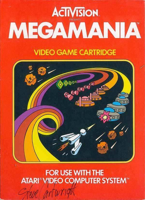 Megamania (Atari 2600) - Game Manual Only