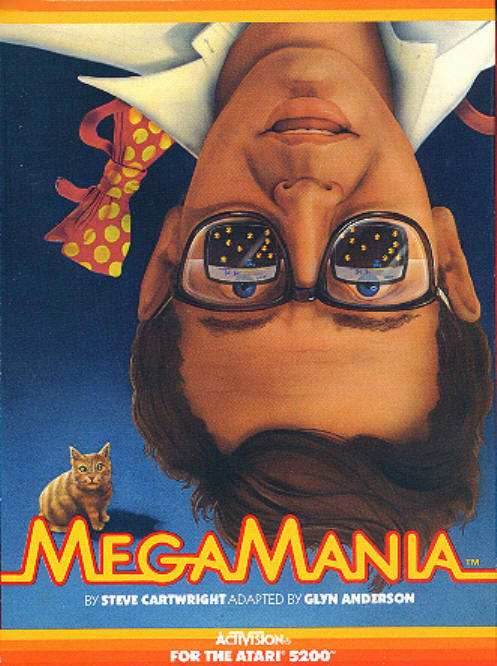 Megamania (Atari 5200) - Game Manual Only