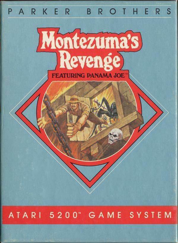 Montezuma's Revenge Featuring Panama Joe (Atari 5200) - Game Manual Only