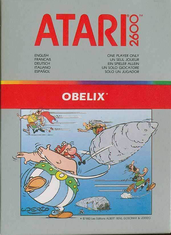 Obelix (Atari 2600) - Game Manual Only