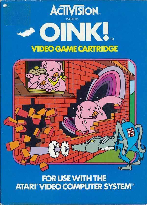 Oink! (Atari 2600) - Game Manual Only