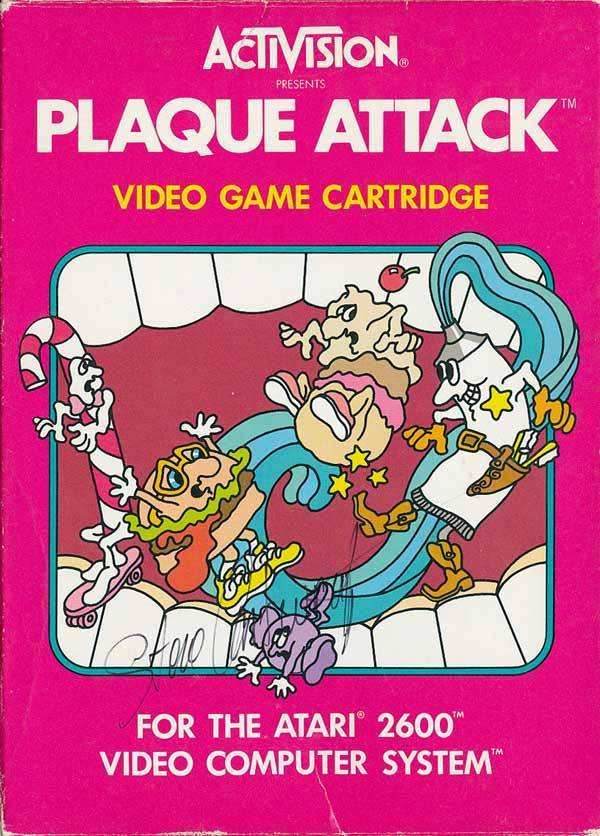 Plaque Attack (Atari 2600) - Game Manual Only