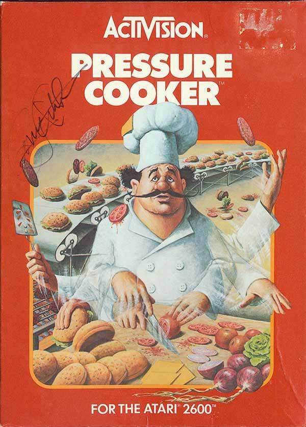 Pressure Cooker (Atari 2600) - Game Manual Only
