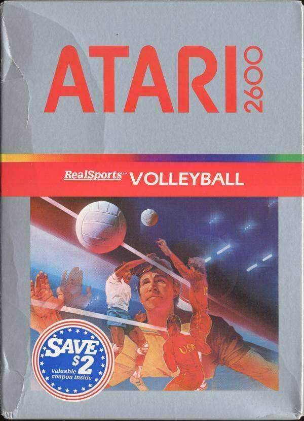 Realsports Volleyball (Atari 2600) - Game Manual Only