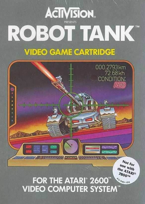 Robot Tank (Atari 2600) - Game Manual Only