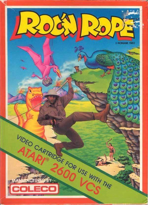 Roc 'N Rope (Atari 2600) - Game Manual Only