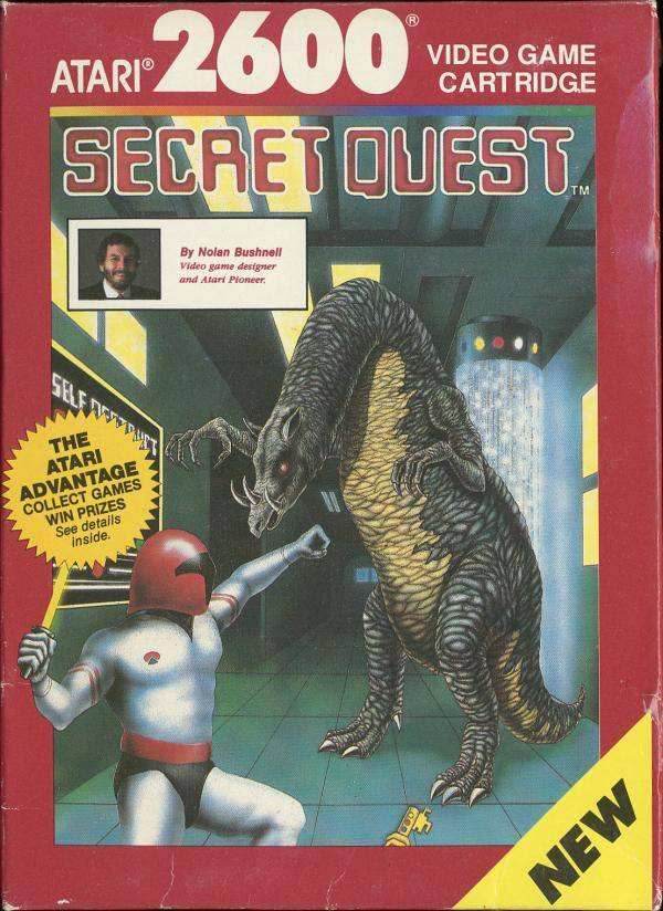 Secret Quest (Atari 2600) - Game Manual Only