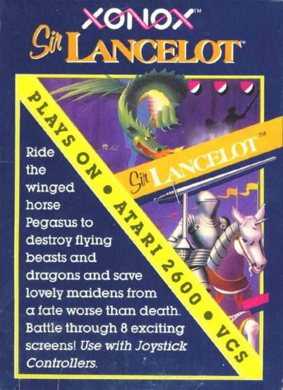 Sir Lancelot (Atari 2600) - Game Manual Only