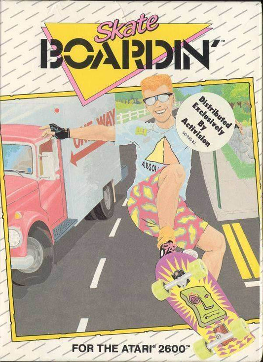 Skate Boardin' A Radical Adventure (Atari 2600) - Game Manual Only
