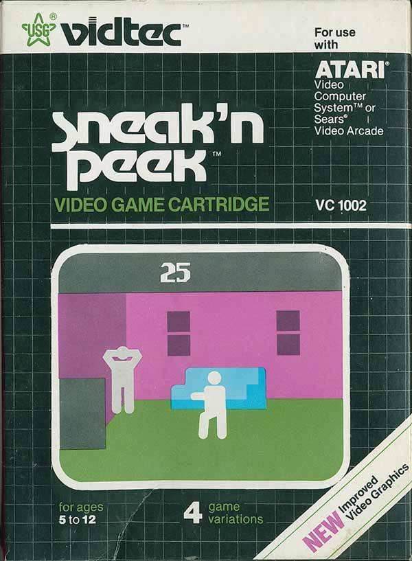 Sneak 'N Peek (Atari 2600) - Game Manual Only